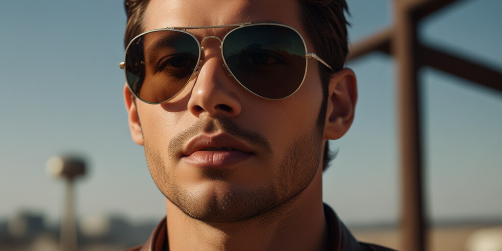 Stylish Aviator Sunglasses